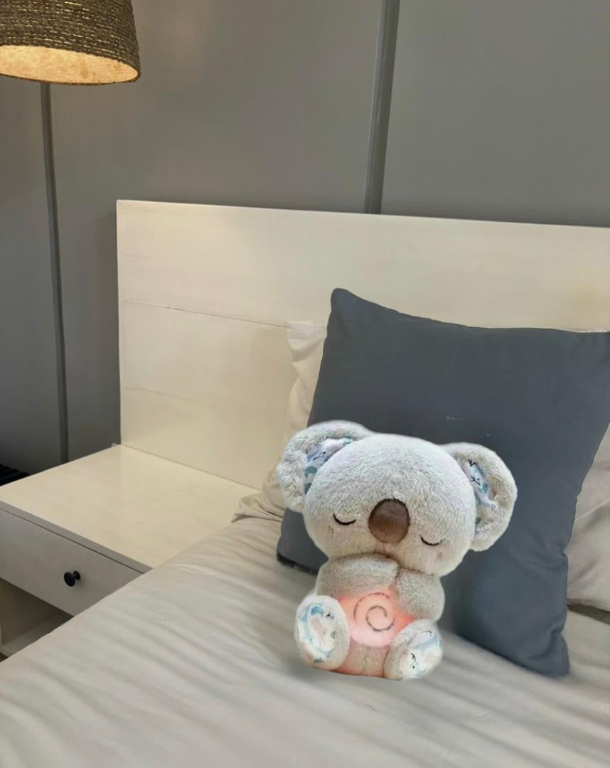 Peluche Rassurante pour Enfants - Ourson Douillet avec Musique Calmante