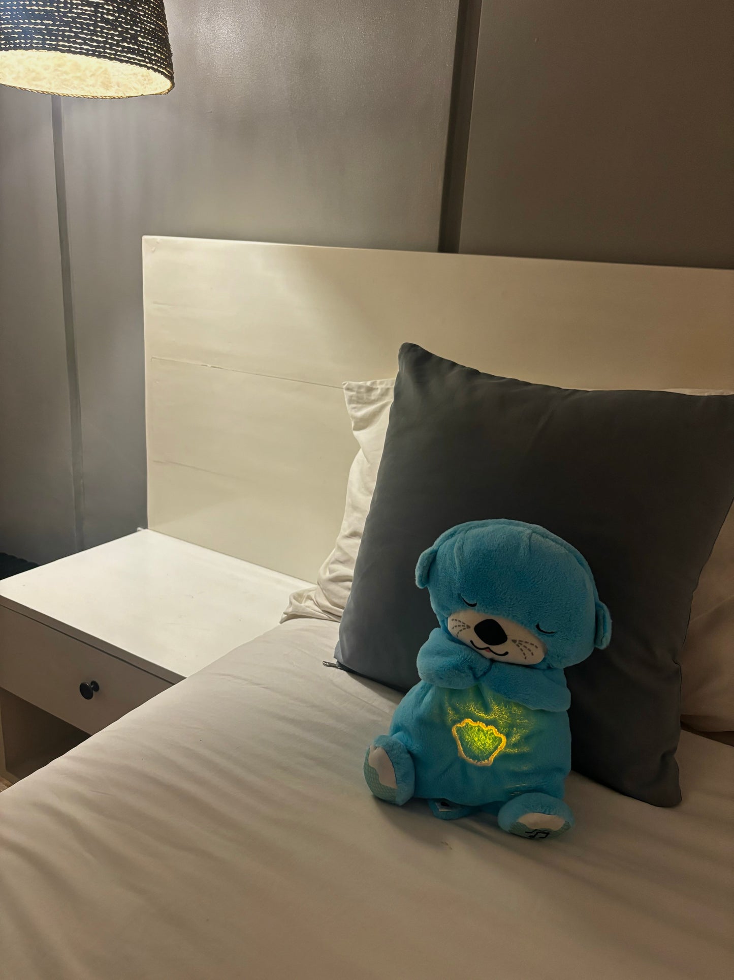 Peluche Rassurante pour Enfants - Ourson Douillet avec Musique Calmante