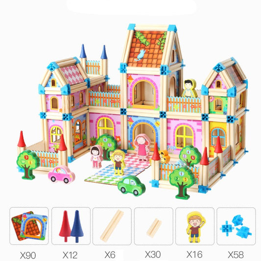 Blocs de Construction Créatifs pour Enfants - Jouets Éducatifs Montessori - BlxckFR