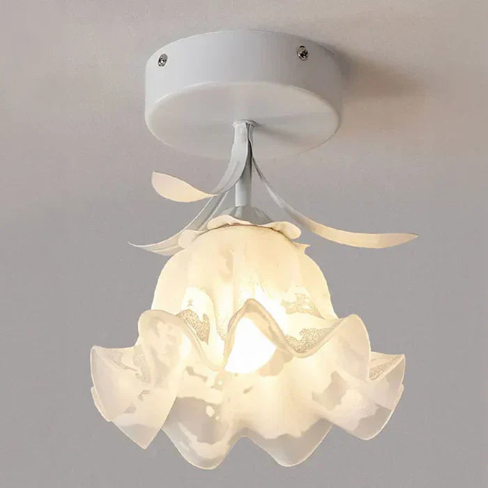 Lumière Florale - Lampe Plafond Élégante