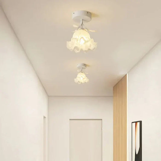 Lumière Florale - Lampe Plafond Élégante - BlxckFR