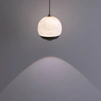 Lampe Suspendue en Verre Blanc - Style Scandinave Raffiné