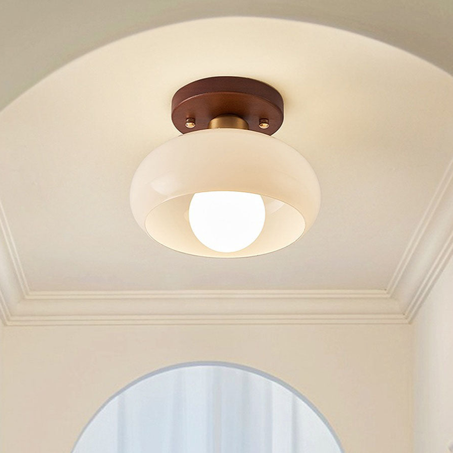 Luminaire Blanc Classique Petite entrée - Foivo