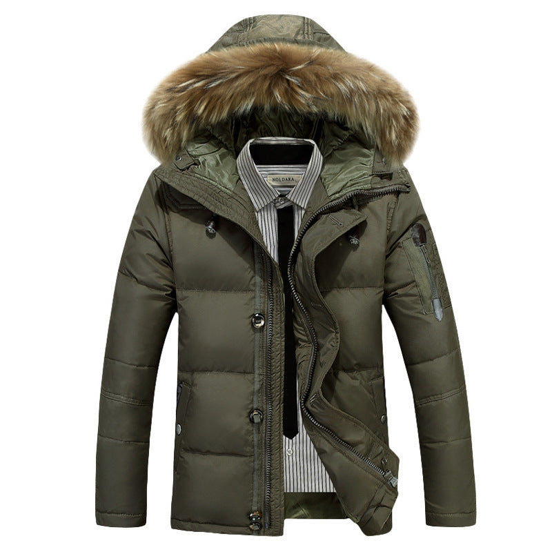 Veste Hiver Homme Isolée et Étanche au Vent