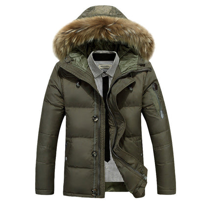 Veste Hiver Homme Isolée et Étanche au Vent
