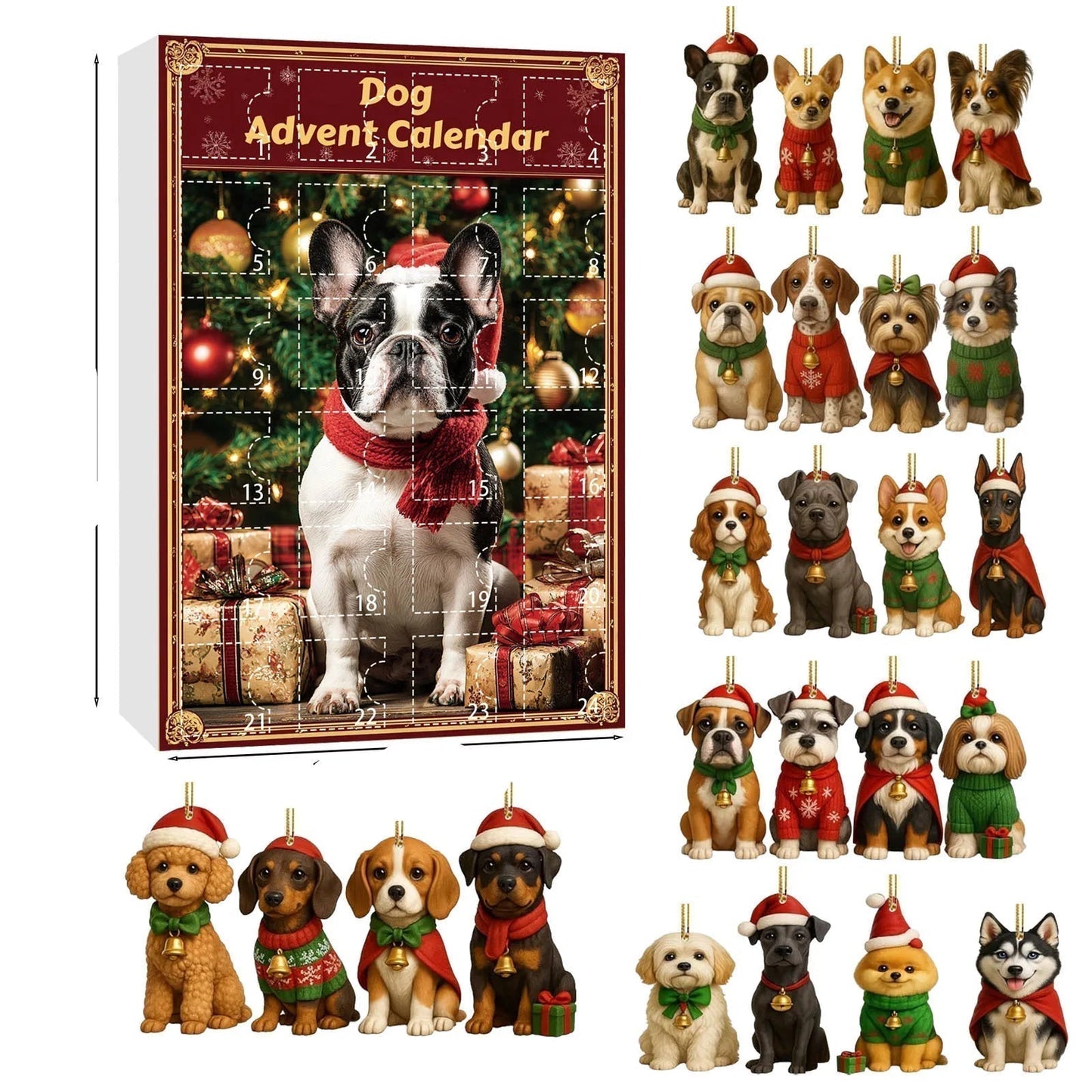 Calendrier de Noël Canin - 24 Jours de Surprises pour les Amoureux de Chiens - Foivo