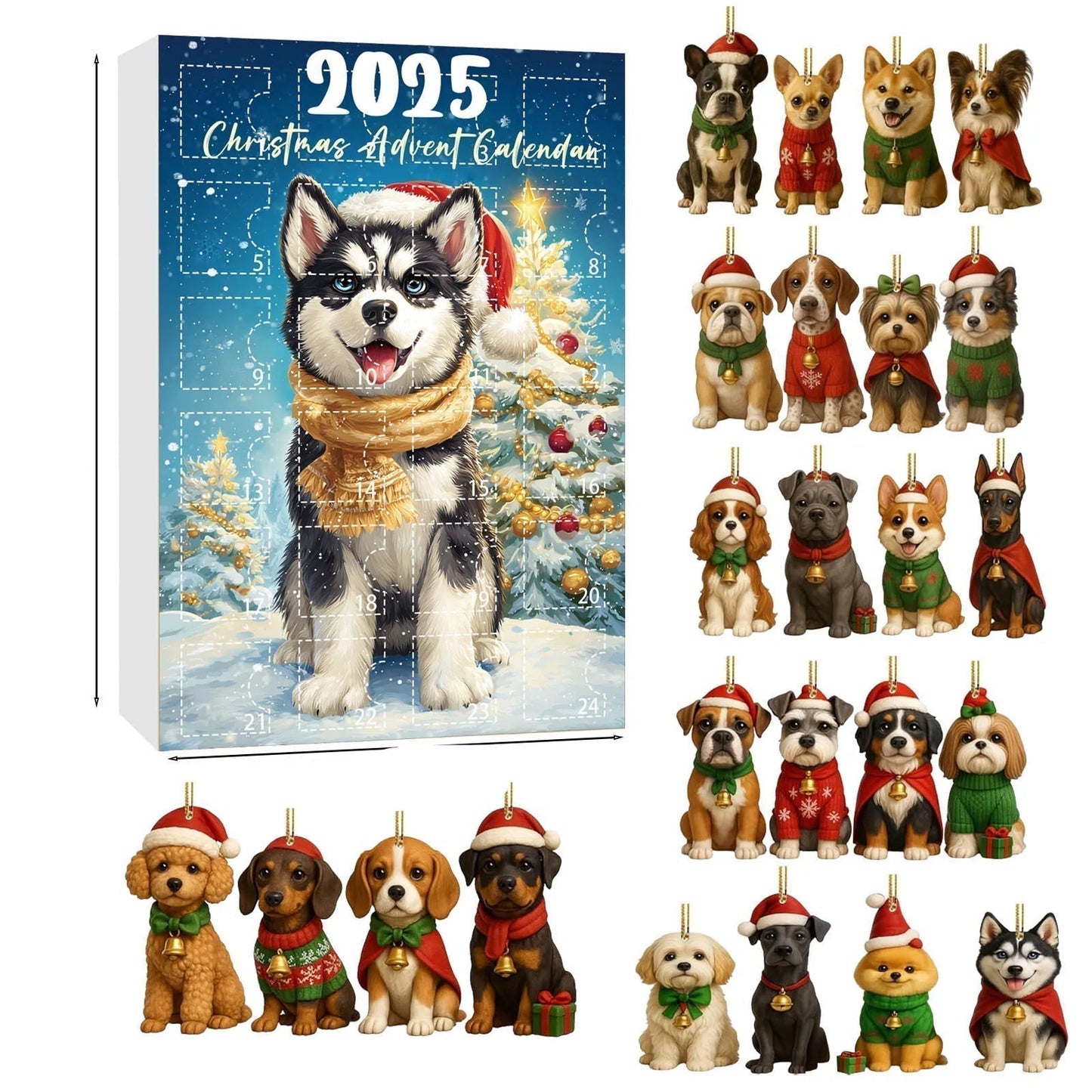 Calendrier de Noël Canin - 24 Jours de Surprises pour les Amoureux de Chiens