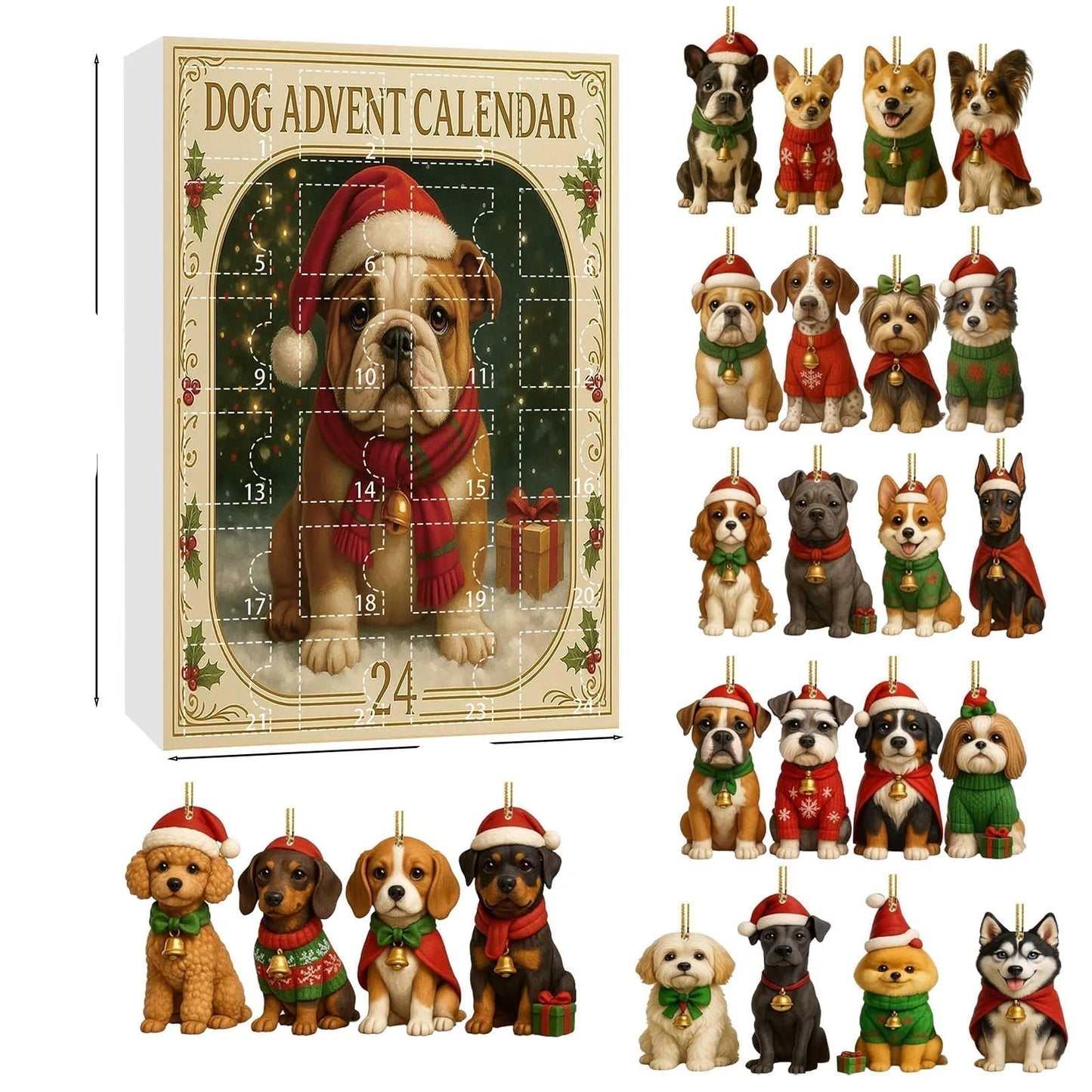 Calendrier de Noël Canin - 24 Jours de Surprises pour les Amoureux de Chiens