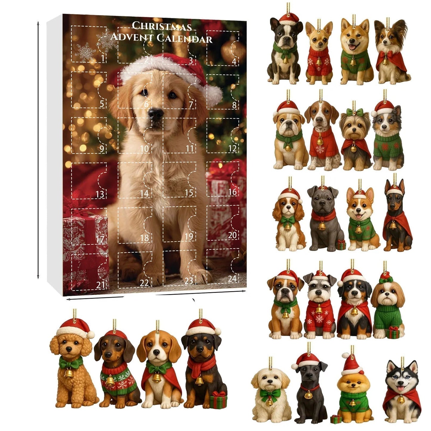 Calendrier de Noël Canin - 24 Jours de Surprises pour les Amoureux de Chiens