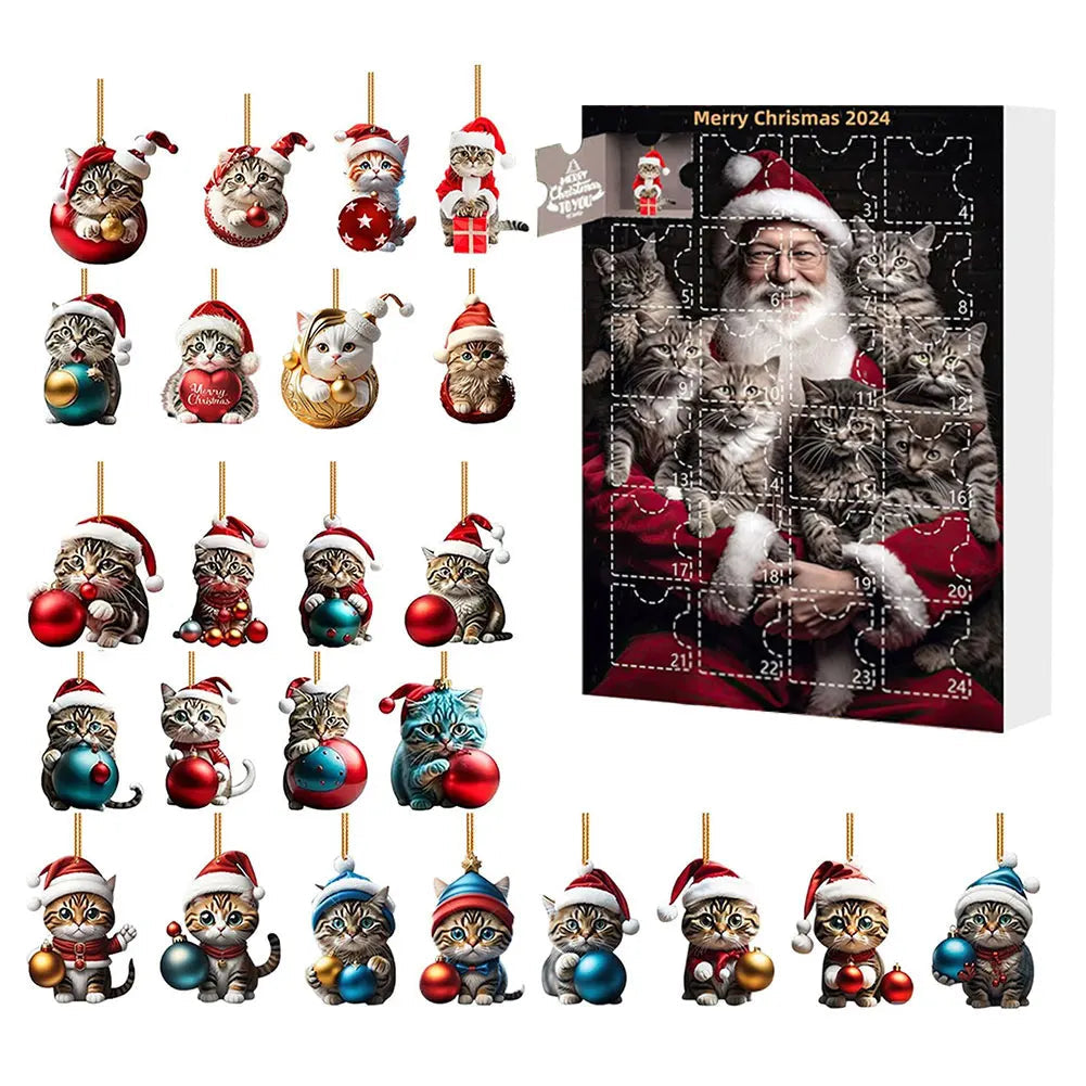 Calendrier de l'Avent Chien Mignon avec Surprises Quotidiennes
