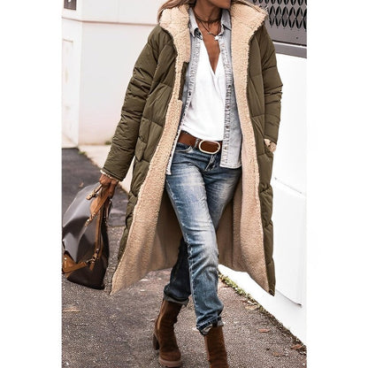Manteau femme hiver chaud élégant