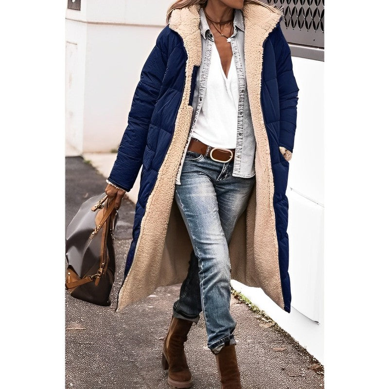Manteau femme hiver chaud élégant