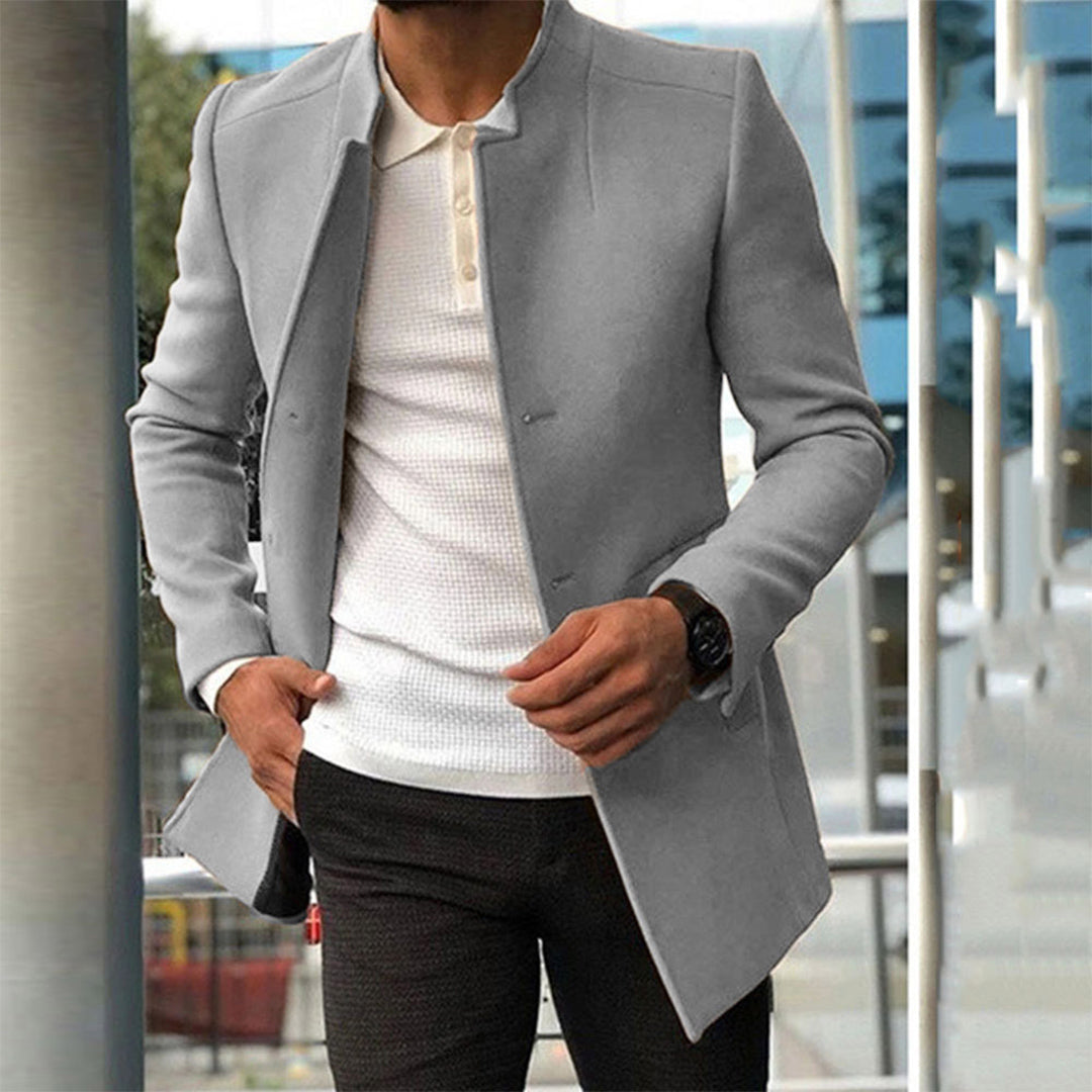 Manteau Hiver Élégant Homme