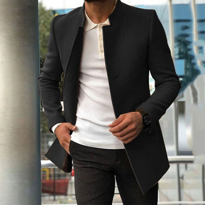 Manteau Hiver Élégant Homme