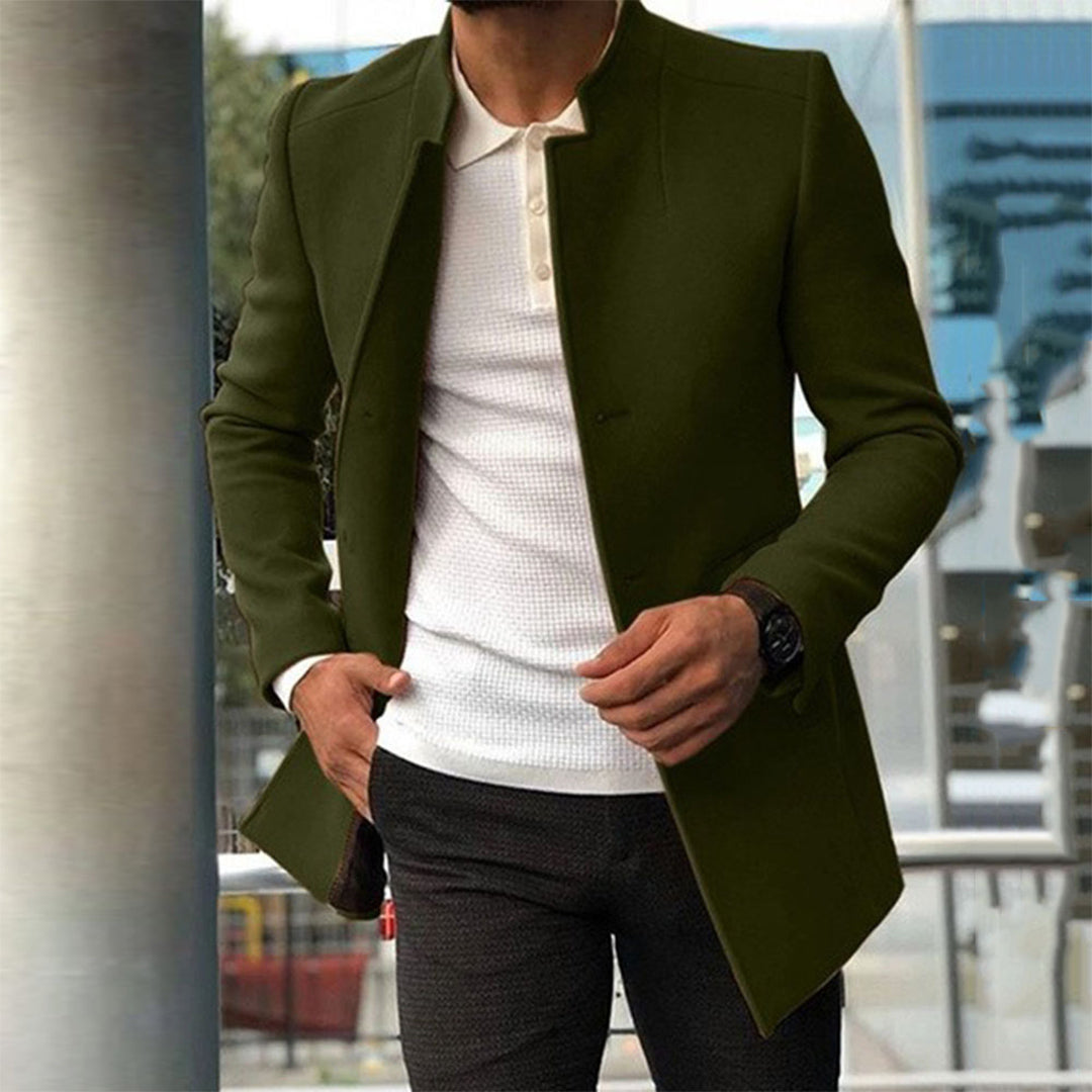 Manteau Hiver Élégant Homme