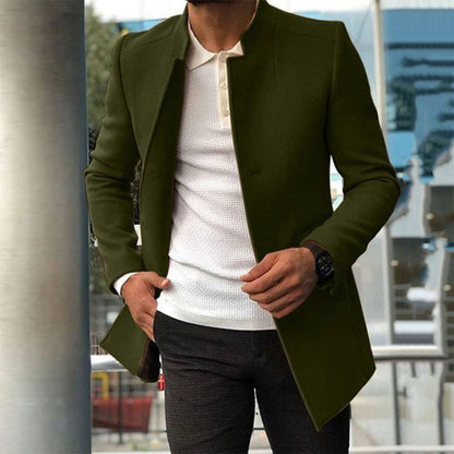 Manteau Hiver Élégant Homme