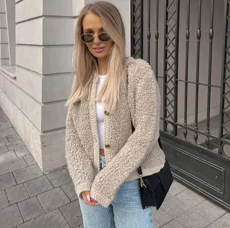 Veste Polaire Femme Élégante et Douillette - Foivo