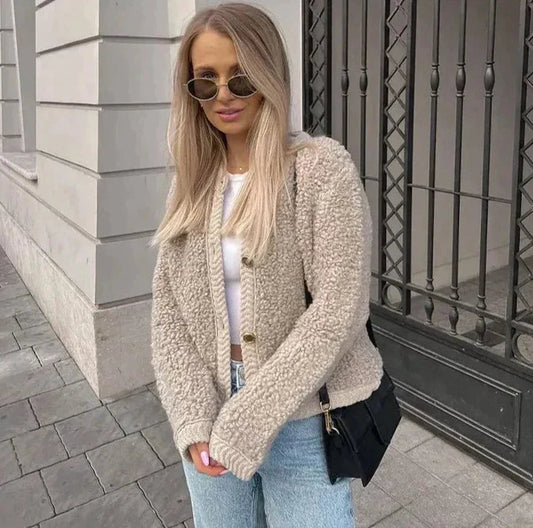 Veste Polaire Femme Élégante et Douillette - Foivo