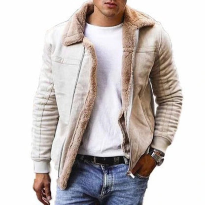 Manteau homme hiver chaud et élégant
