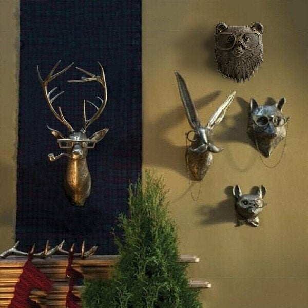 Décoration Murale Tête d'Animal Originale 5