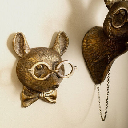 Décoration Murale Tête d'Animal Unique 10