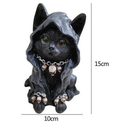 Décoration de Chat en Résine pour Halloween 7