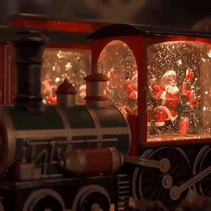 Décoration de Noël Train Illuminé LED pour Fêtes et Intérieur 3