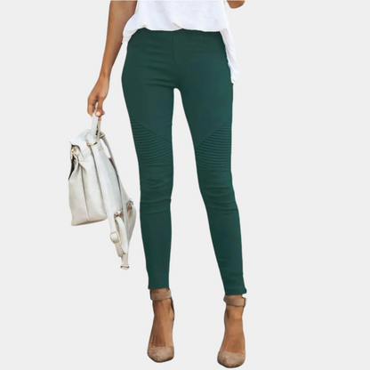 Jeggings Noir Élégants Taille Slim pour Femmes
