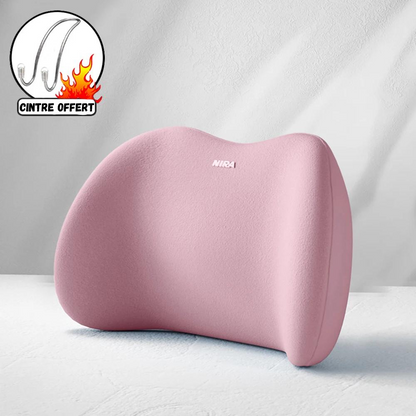 Coussin de soutien dorsal voiture avec appui-tête