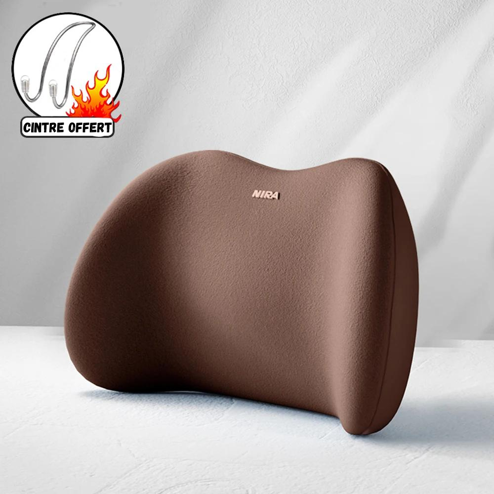 Coussin de soutien dorsal voiture avec appui-tête