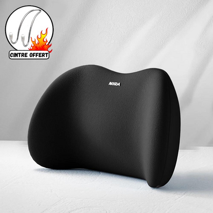 Coussin de soutien dorsal voiture avec appui-tête