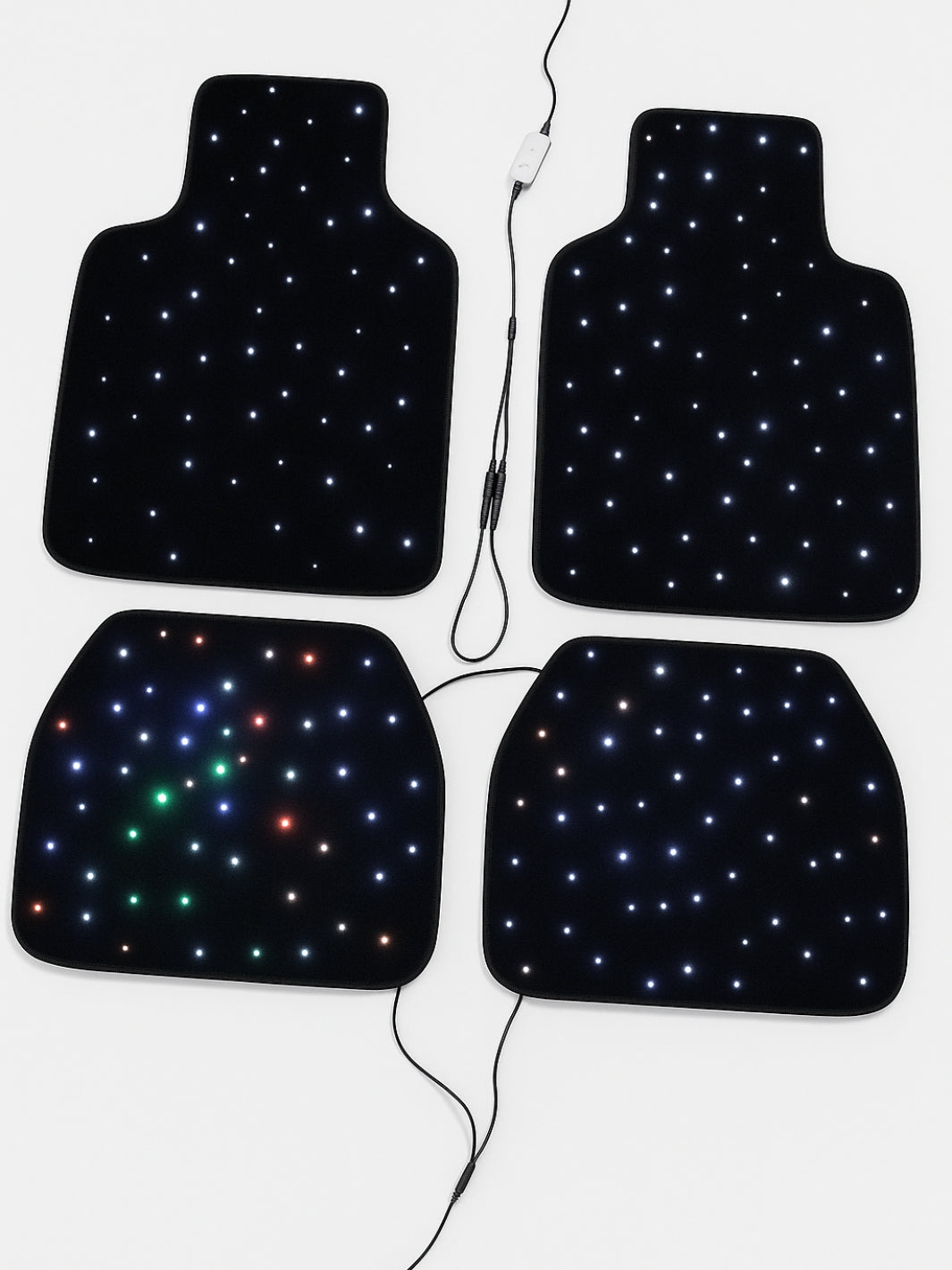 Tapis de voiture LED Éclairé - Décoration intérieure Luxe