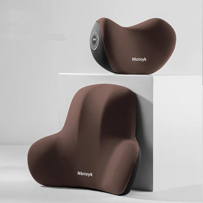 Coussin de soutien dorsal voiture, Appuie-tête ergonomique