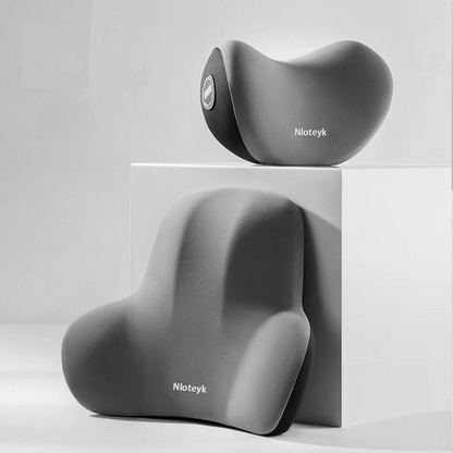 Coussin de soutien dorsal voiture, Appuie-tête ergonomique