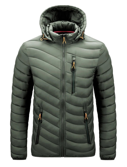 Veste à capuche étanche et chaude pour hiver