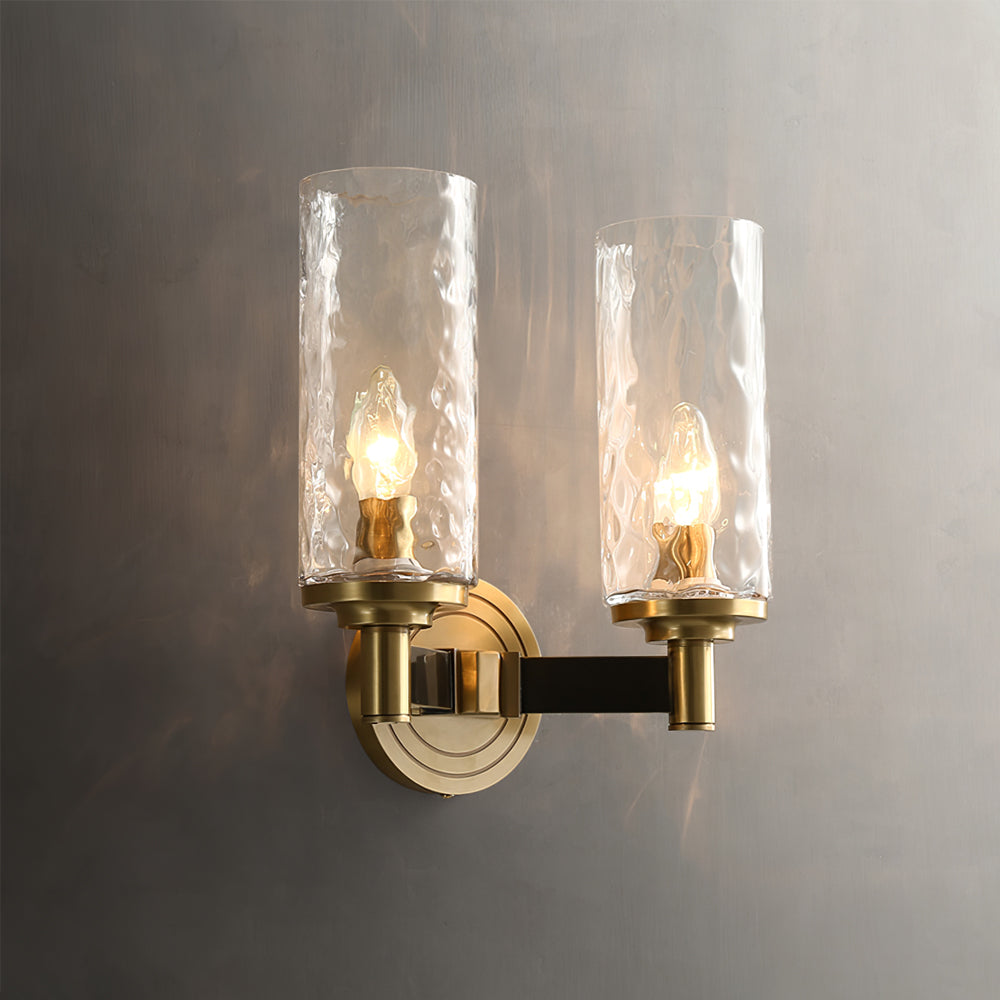 Lampe Murale en Verre Design | Éclairage Doux pour Intérieur Raffiné