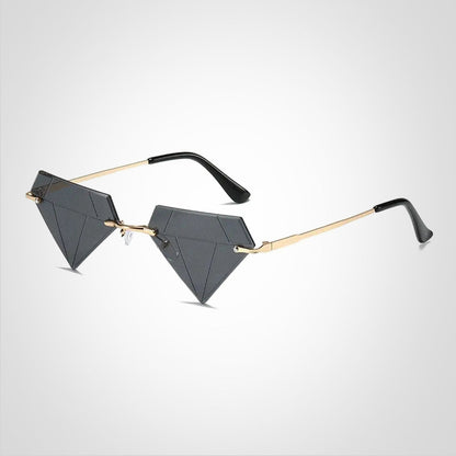 Lunettes de soleil Diamant Élégantes UV400