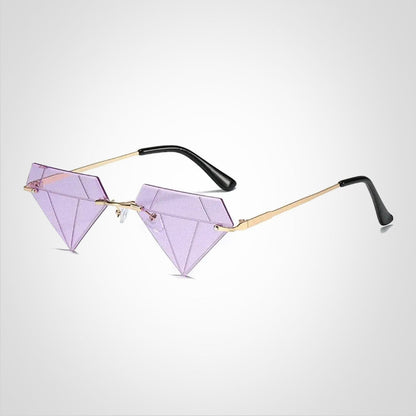 Lunettes de soleil Diamant Élégantes UV400
