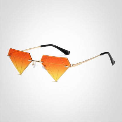 Lunettes de soleil Diamant Élégantes UV400