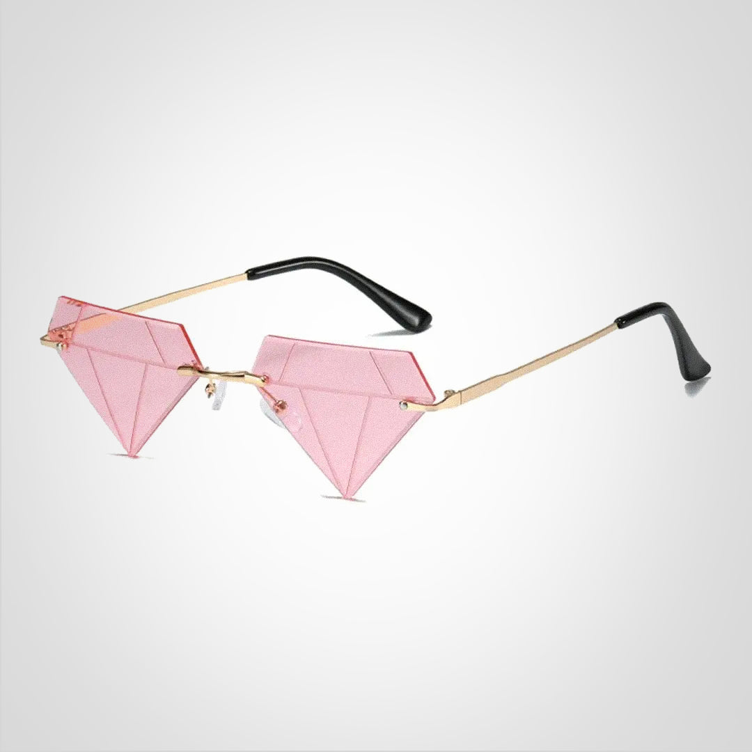 Lunettes de soleil Diamant Élégantes UV400