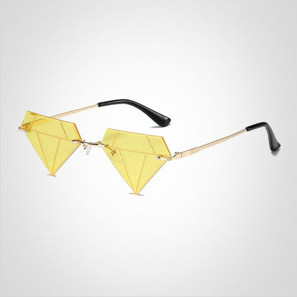 Lunettes de soleil Diamant Élégantes UV400