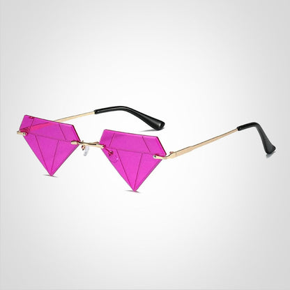 Lunettes de soleil Diamant Élégantes UV400