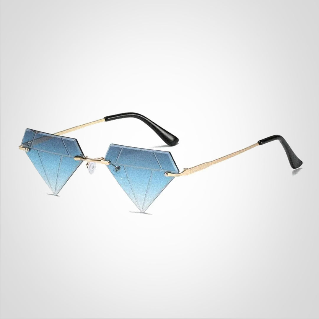 Lunettes de soleil Diamant Élégantes UV400