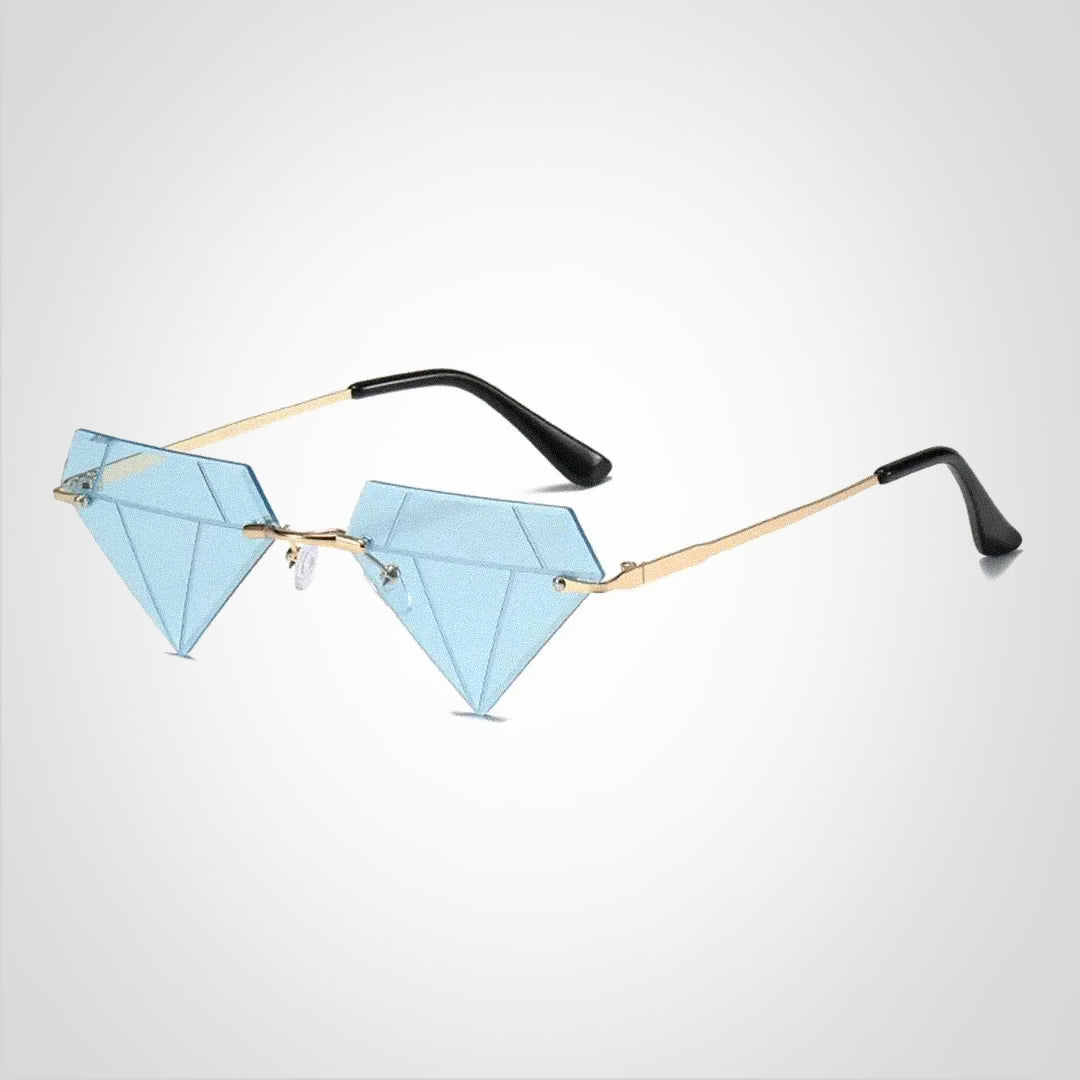 Lunettes de soleil Diamant Élégantes UV400