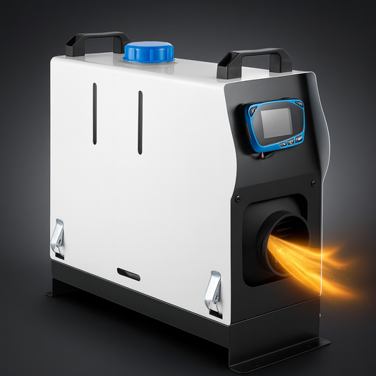 Chauffage Diesel Portable Métal Écran LCD - BlxckFR
