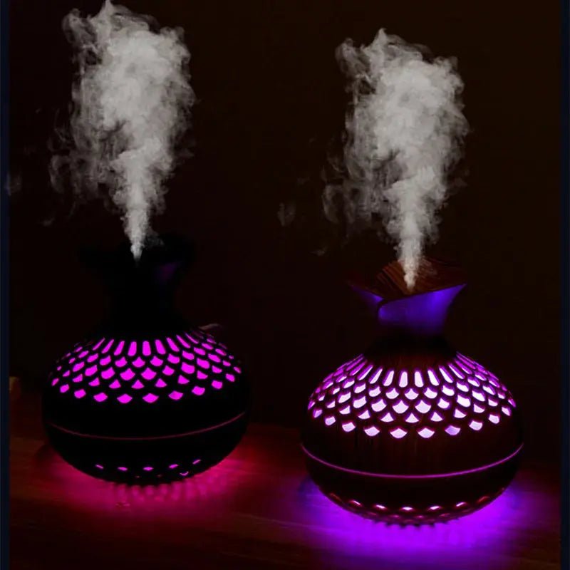 Diffuseur ultrasonique Huile essentielle Panier tressé