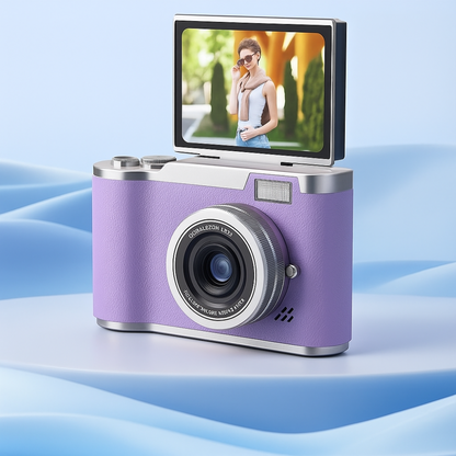 Appareil Photo Numérique 4K Écran Reversible pour Vlog