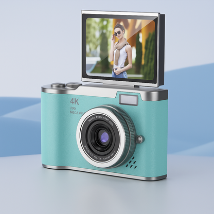 Appareil Photo Numérique 4K Écran Reversible pour Vlog