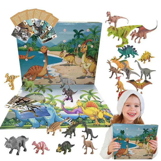 Calendrier de Noël Enfant Dinosaures Amusant - Foivo