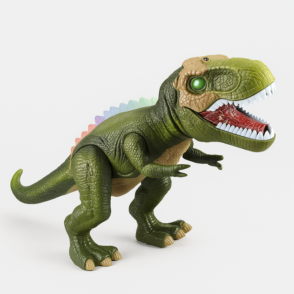 Jouet Dinosaure Télécommandé Lumineux qui Marche et Rugit